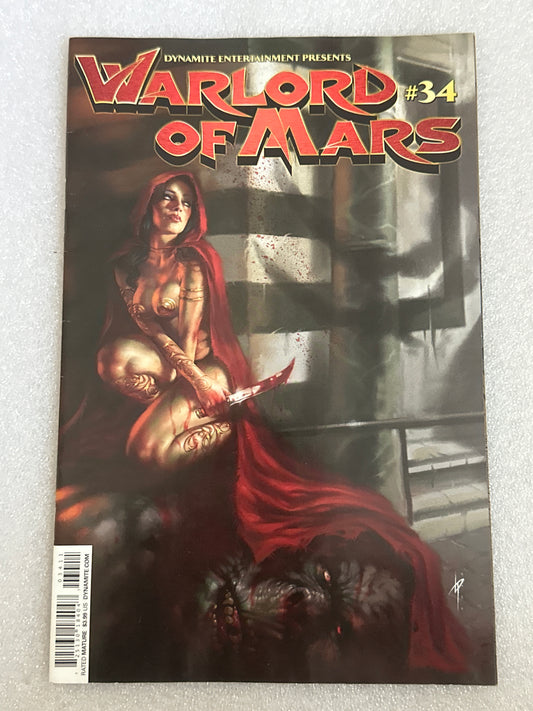 Warlord of Mars #34 Parrillo Dynamite 2014