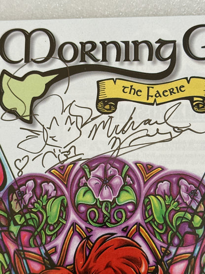 Morning Glory The Farie #1 Double Signed w/Remark Radio Comix 1998