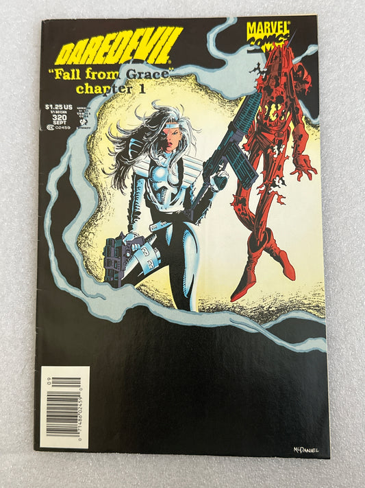 Daredevil #320 Newsstand  Marvel 1993
