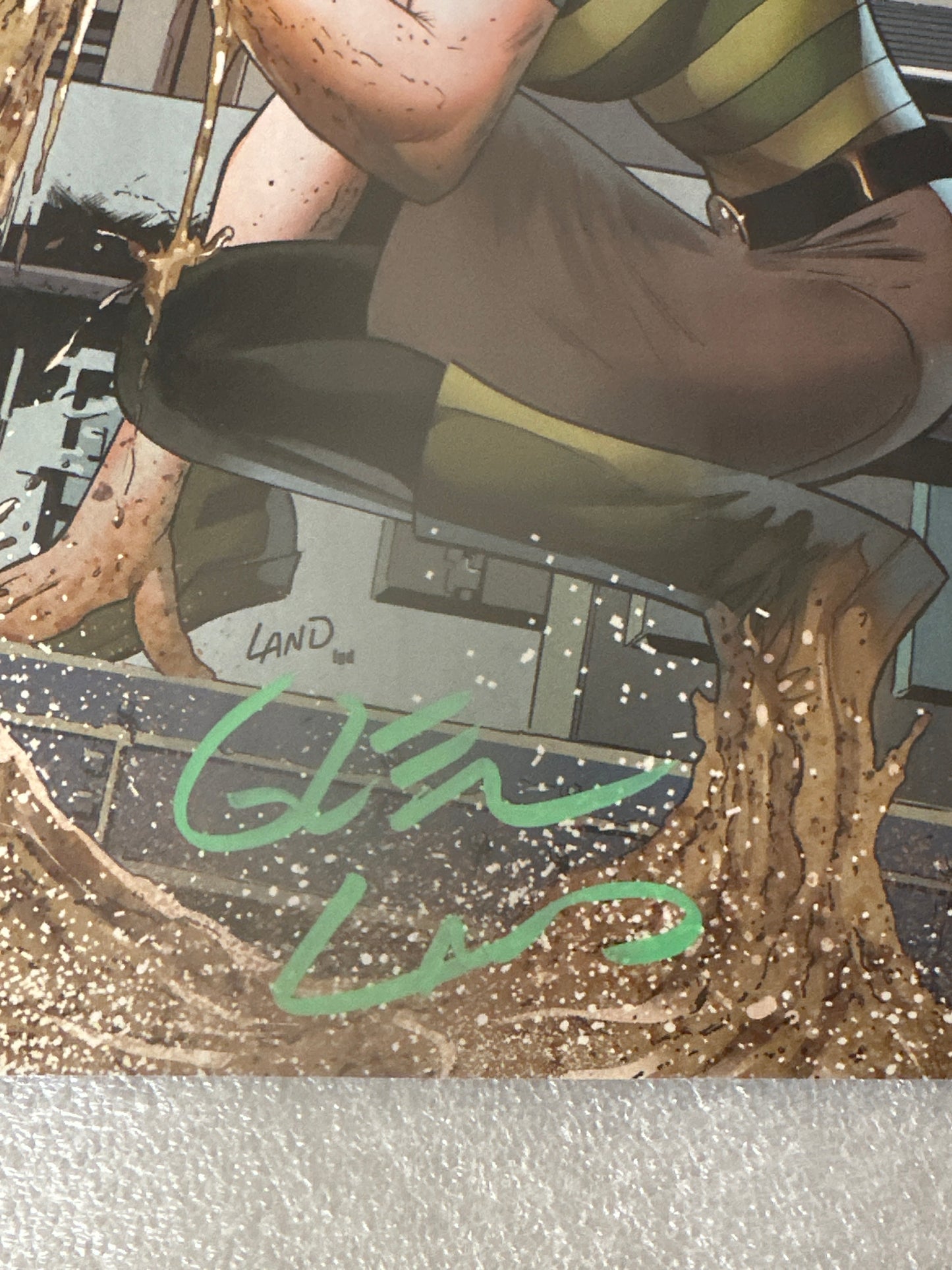 Spider-Gwen Shadow Clones #2 Variant Signed by Greg Land Marvel 2023
