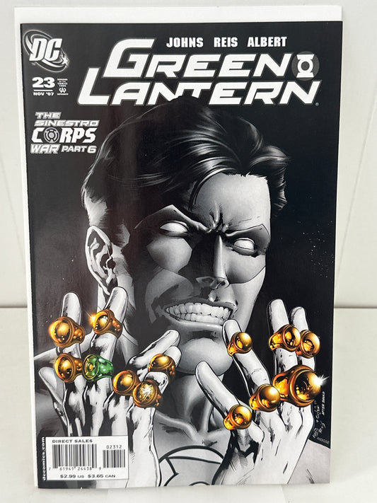 Green Lantern #23 2nd Print DC 2007