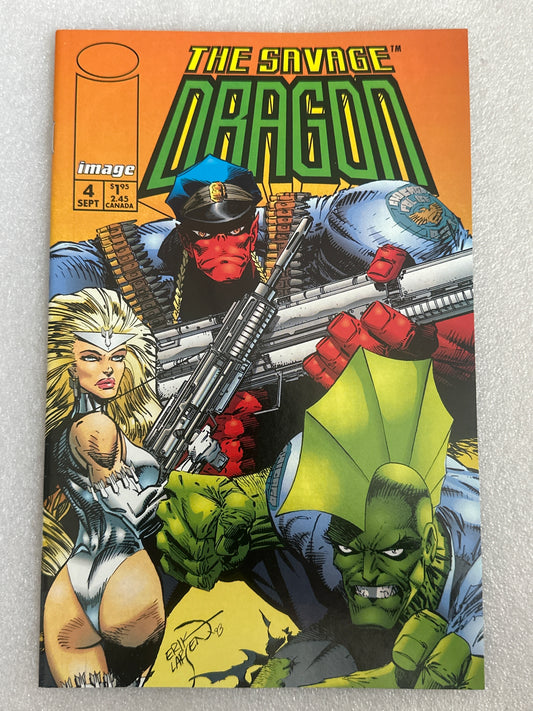 Savage Dragon #4 Image 1993
