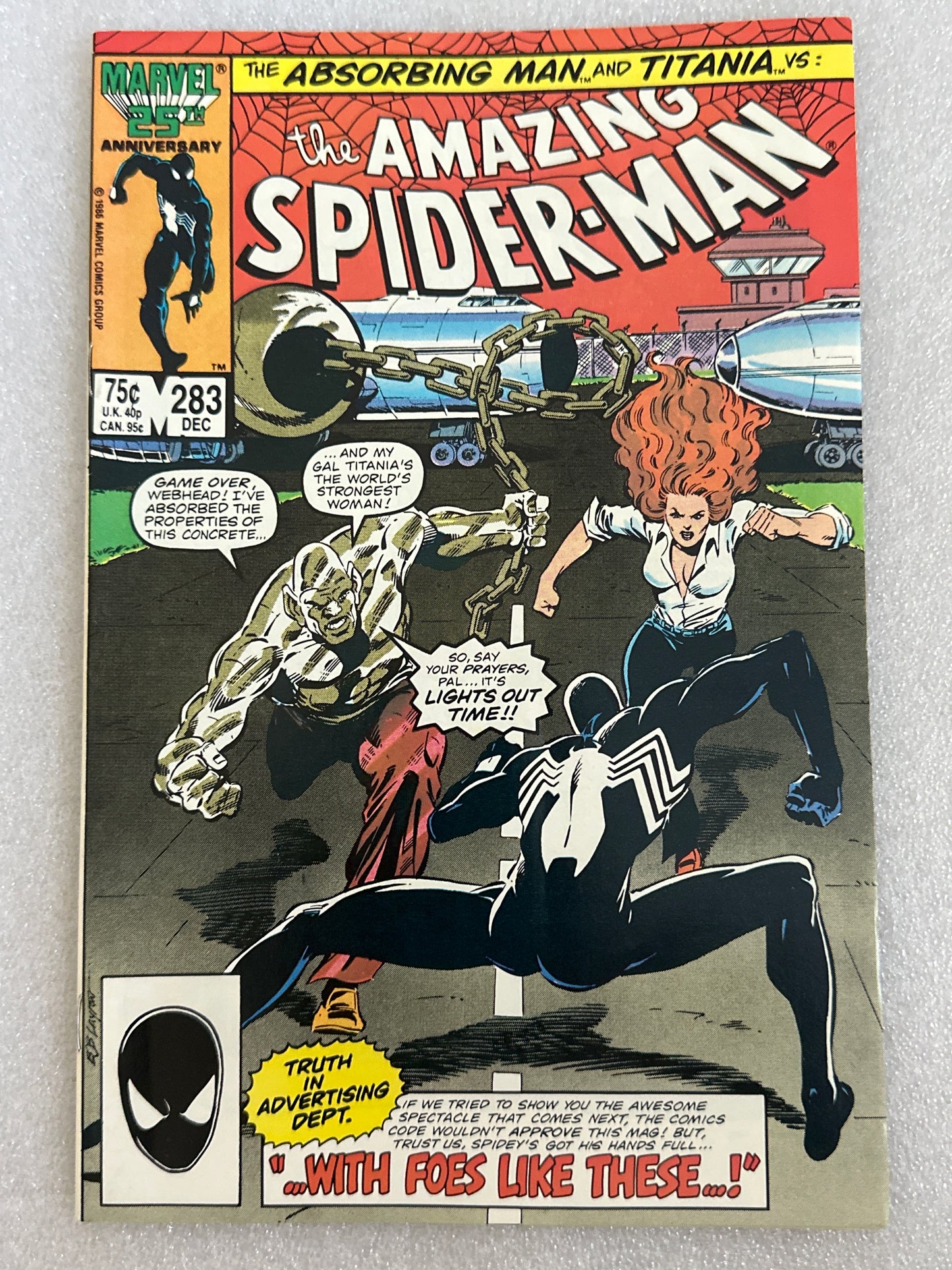 Amazing Spider-Man #283 Marvel 1986