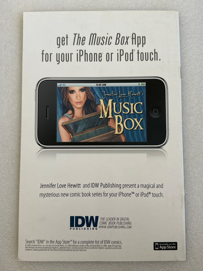 Jennifer Love Hewitt’s Music Box #1 comic RI Edition