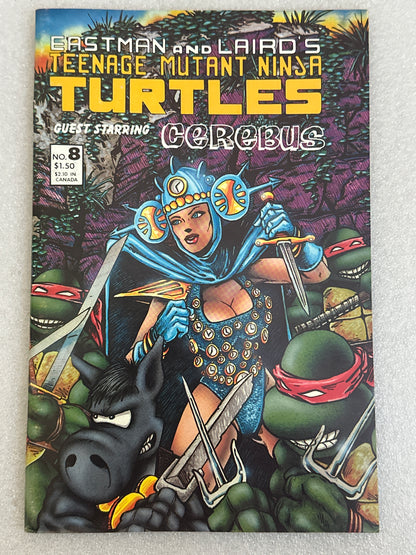 Teenage Mutant Ninja Turtles #8 Mirage Studios 1986