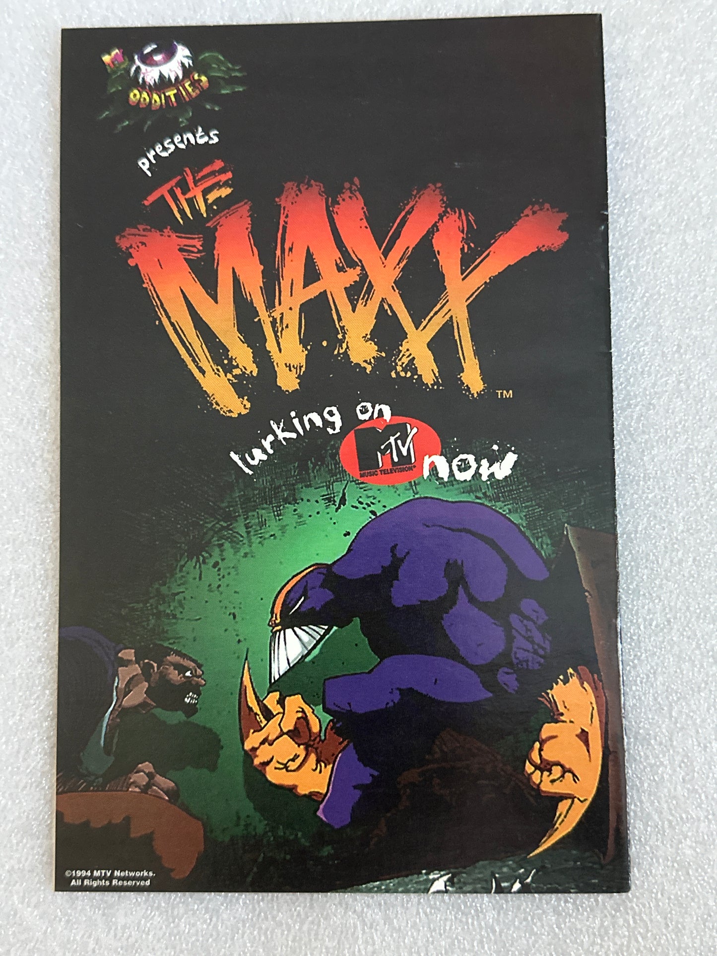 MTV's Beavis And Butt-Head Wizard Ashcan Marvel 1995