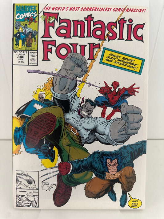 Fantastic Four #348 Marvel 1991