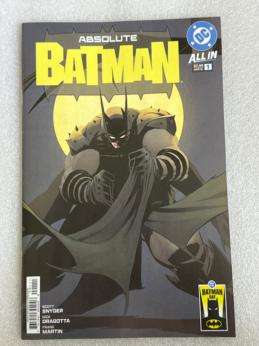 Absolute Batman #1 Batman Day DC 2025