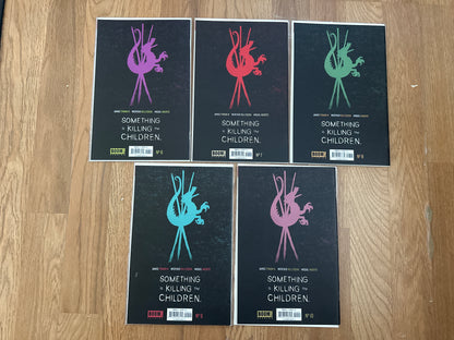 Something is Killing the Children #1-25 David Mack Virgin Variant Cover Set plus #25 ComicTom Variant Boom! 2022