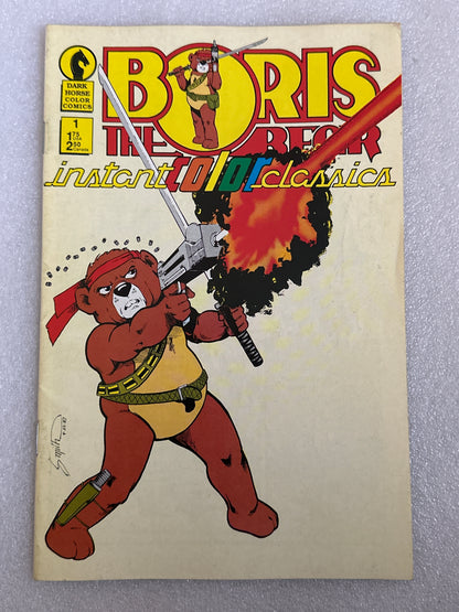 Boris The Bear #1 instant color classics Dark Horse 1987