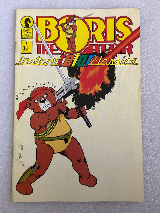 Boris The Bear #1 instant color classics Dark Horse 1987