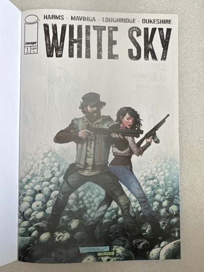 White Sky #1 Blank Variant Cover D Image 2026