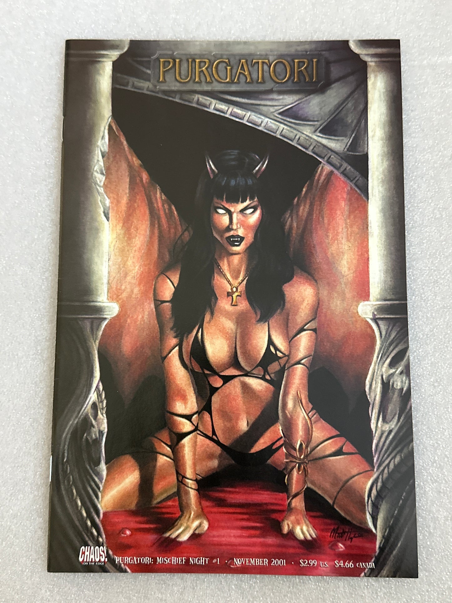 Purgatori: Mischief Night #1 Chaos! Comics 2001