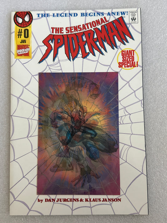 Sensational Spider-man #0 Halographic Cover Marvel 1996