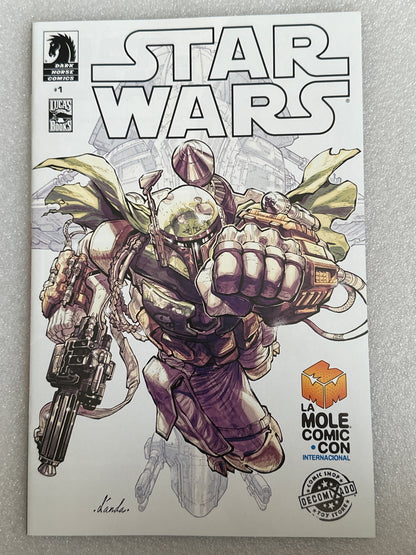 Star Wars #1 La Mole Comic Con Variant Dark Horse 2013