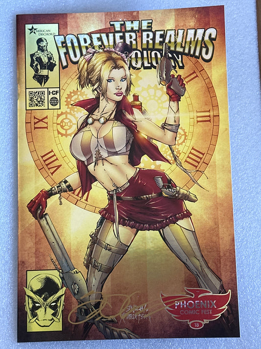 Shelby Robertson's The Forever Realms 1 Phoenix Comic Fest 2018 Limited to 20 Signed