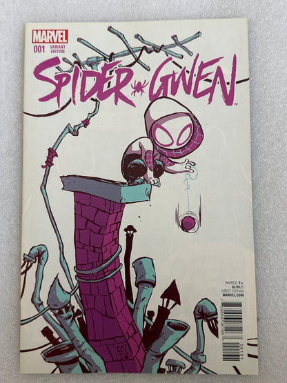 Spider-Gwen #1 Skottie Young Variant Marvel 2015
