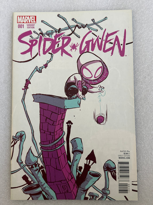 Spider-Gwen #1 Skottie Young Variant Marvel 2015