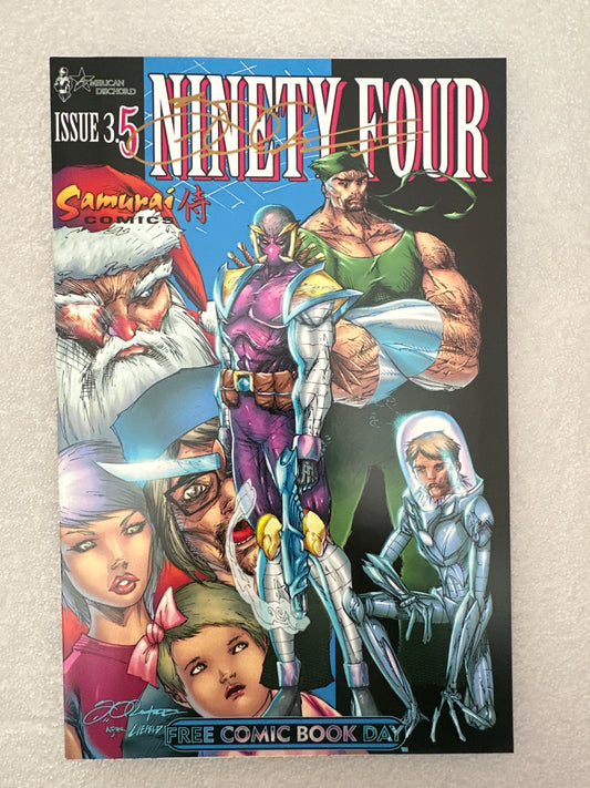 Shelby Robertson's Ninety-Four FCBD Samurai Comics Signed