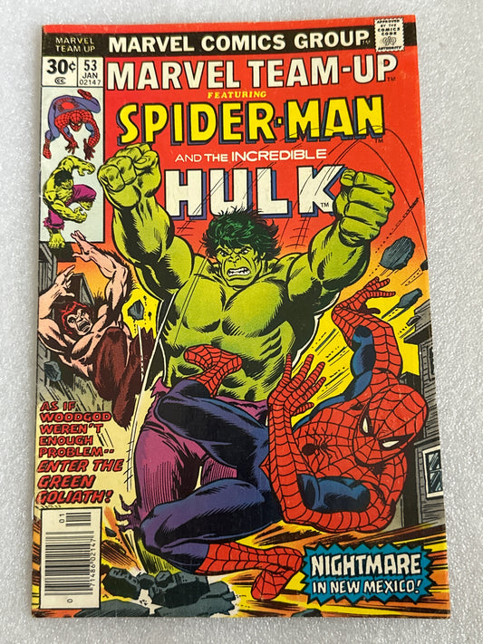 Marvel Team-Up Featuring Spider-Man & Hulk #53 Marvel 1976