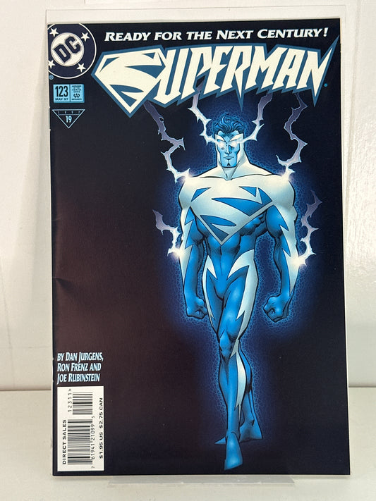 Superman #123 Glow in the Dark Cover DC Comics 1997