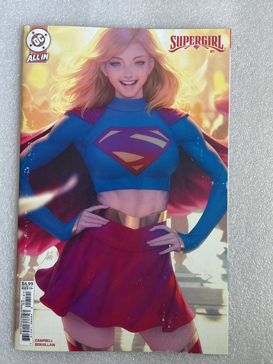Supergirl #1 Artgerm Variant DC 2025