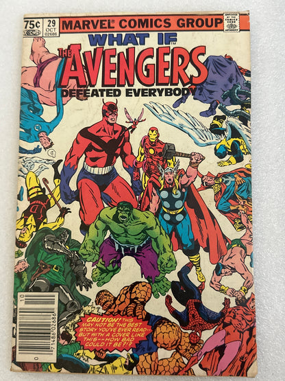 What If (The Avengers Defeated Everyone) #29 Marvel 1981