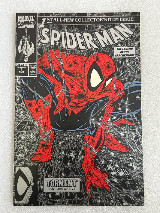 Spider-Man #1 Silver Variant Marvel 1990