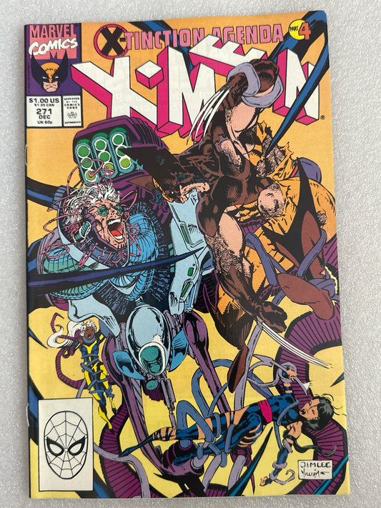 The Uncanny X-Men #271 Marvel 1990