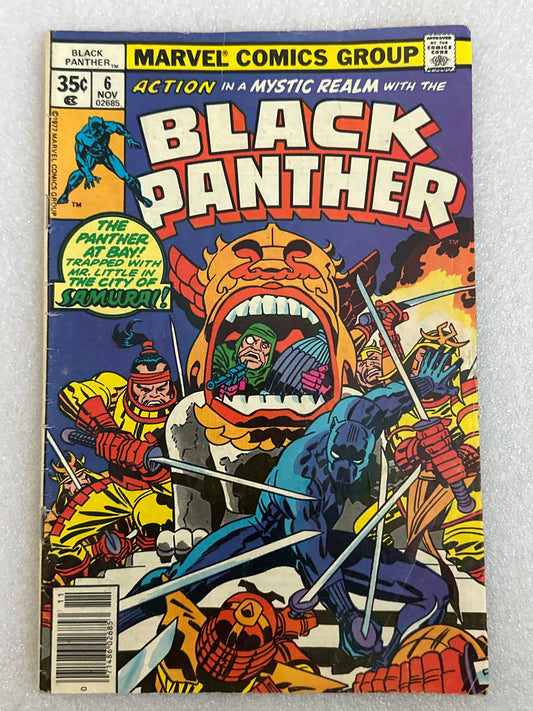 Black Panther #6 Marvel 1977