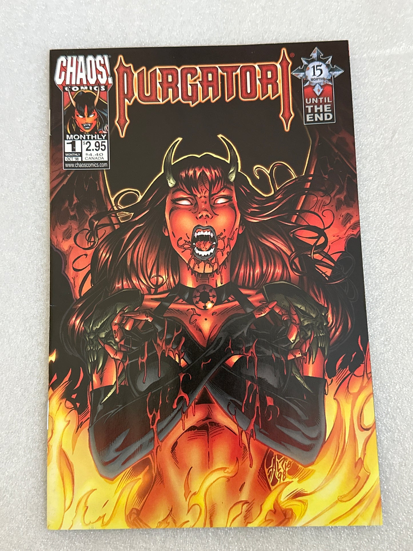 Purgatori #1 Chaos! Comics 1996