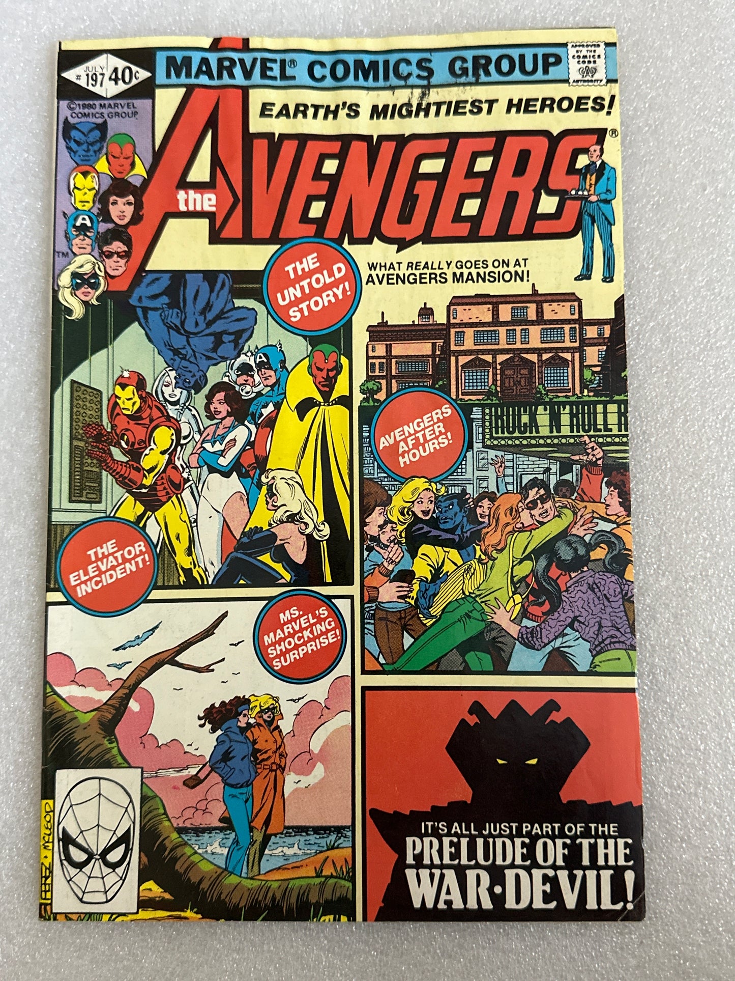 Avengers #197 Marvel 1980