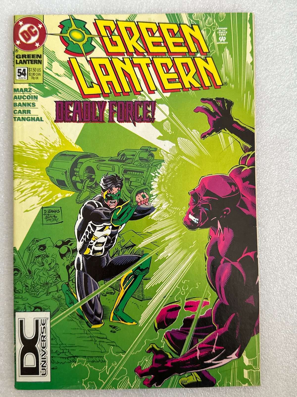 Green Lantern #54 DCU Logo Variant DC 1994