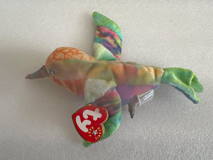 Nectar Humming Bird Rare Beanie Baby TY 2000