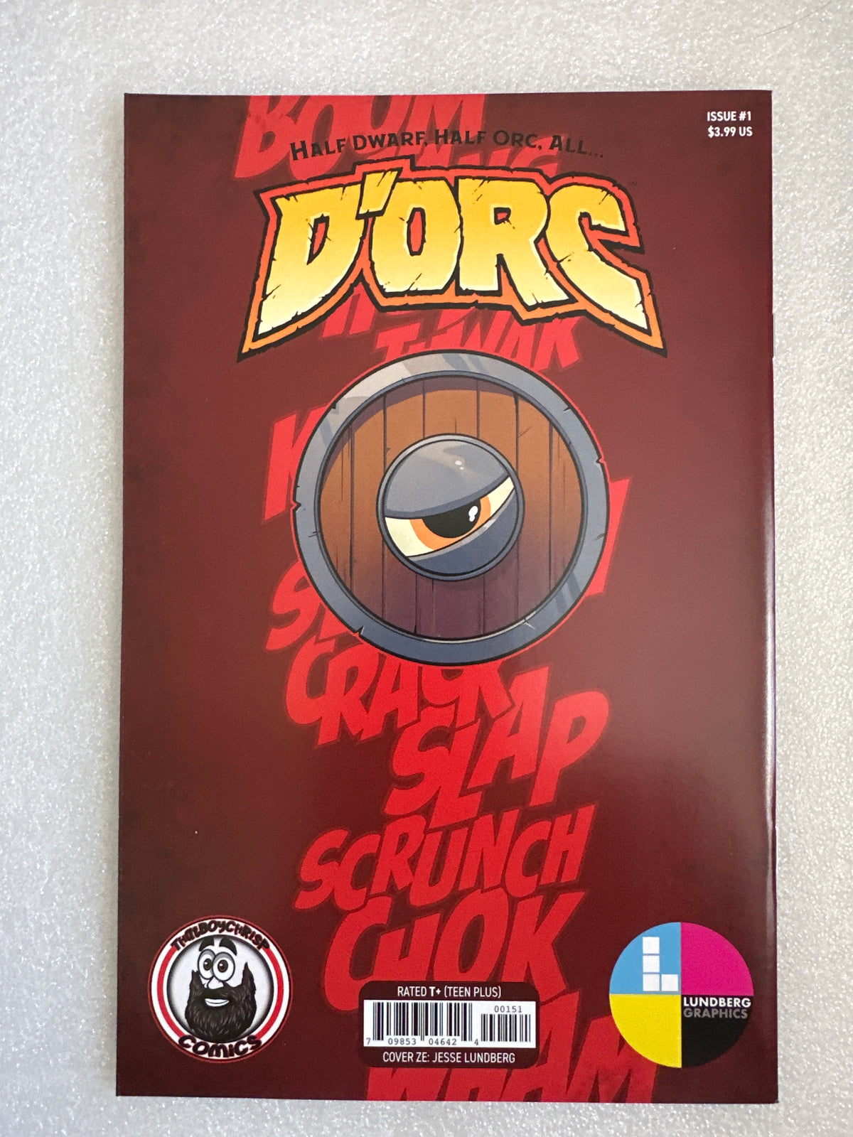 D'Orc #1 Jesse Lundberg ASM 300 Homage Triple Signed Image Comics 2026