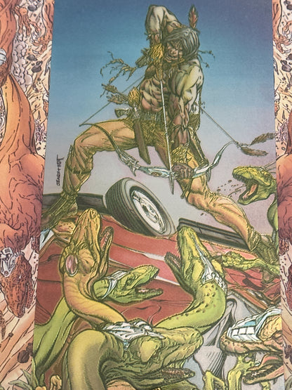 Turok Dinosaur Hunter #1 Gold Error Chromium Valiant 1993