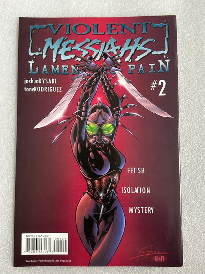 Violent Messiahs Lamenting Pain #1 Turner Variant Image 2002