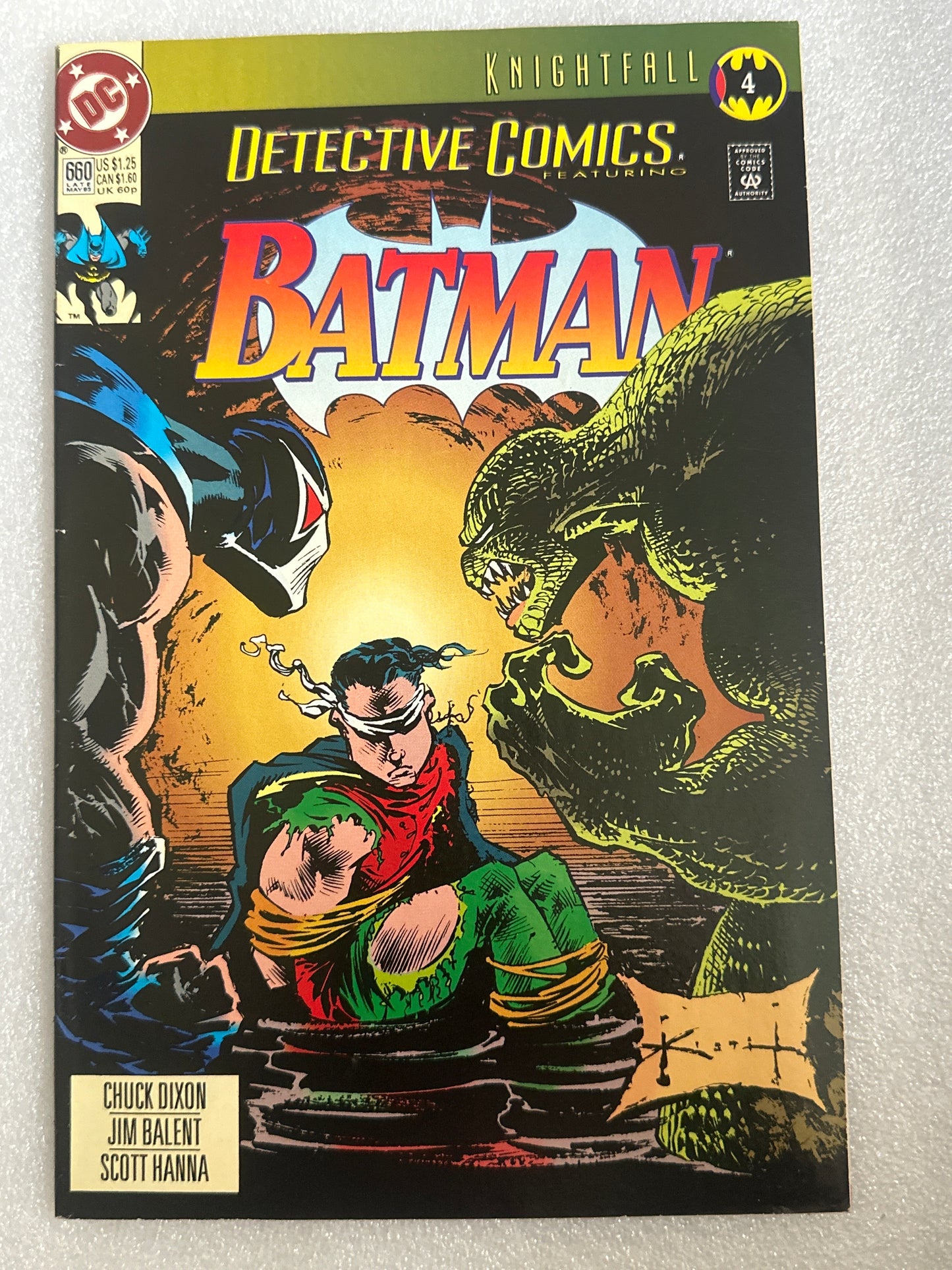 Detective Comics #660 Sam Keith Cover DC 1993