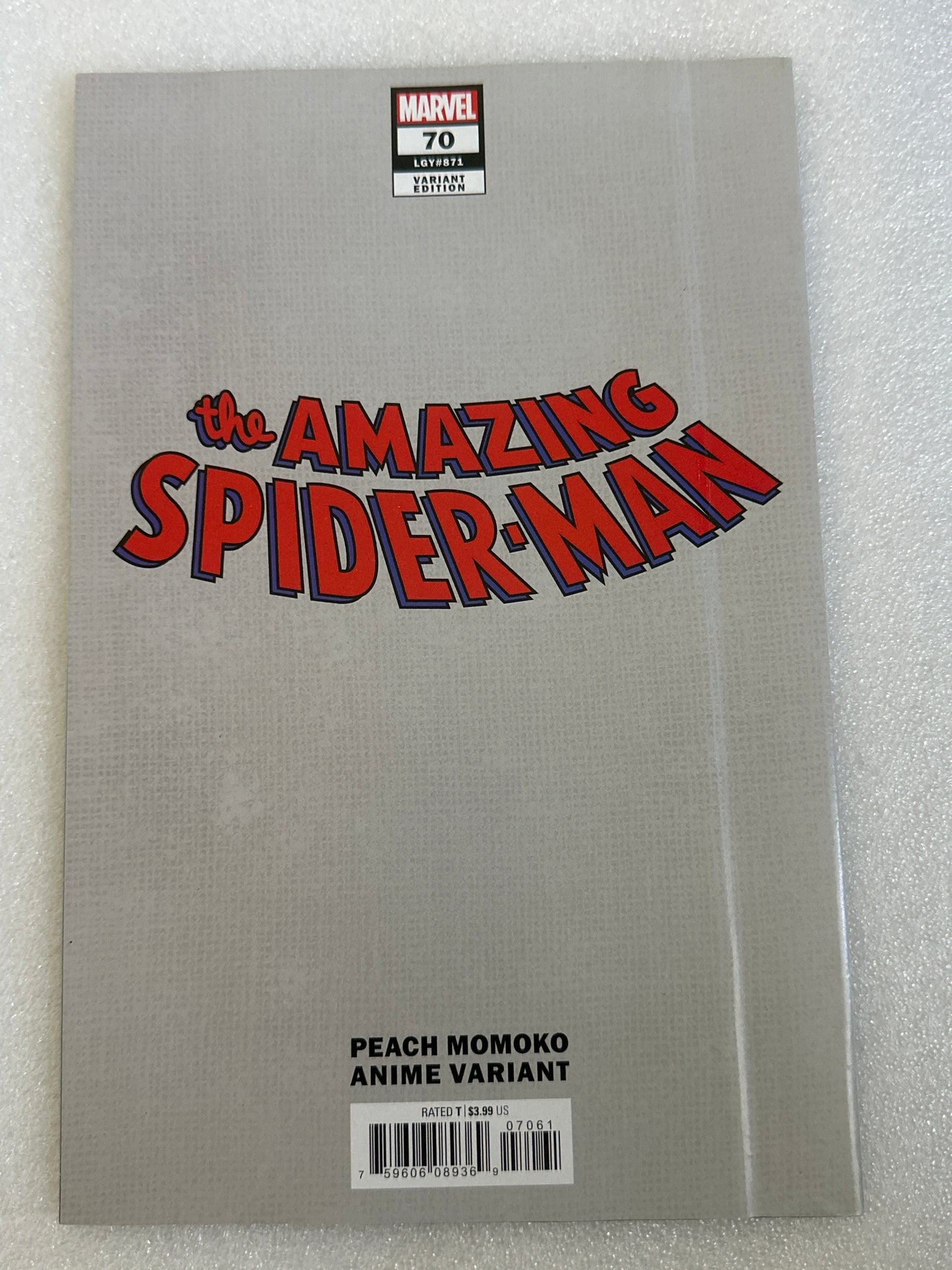 Amazing Spider-Man #70 Momoko Variant Marvel 2021
