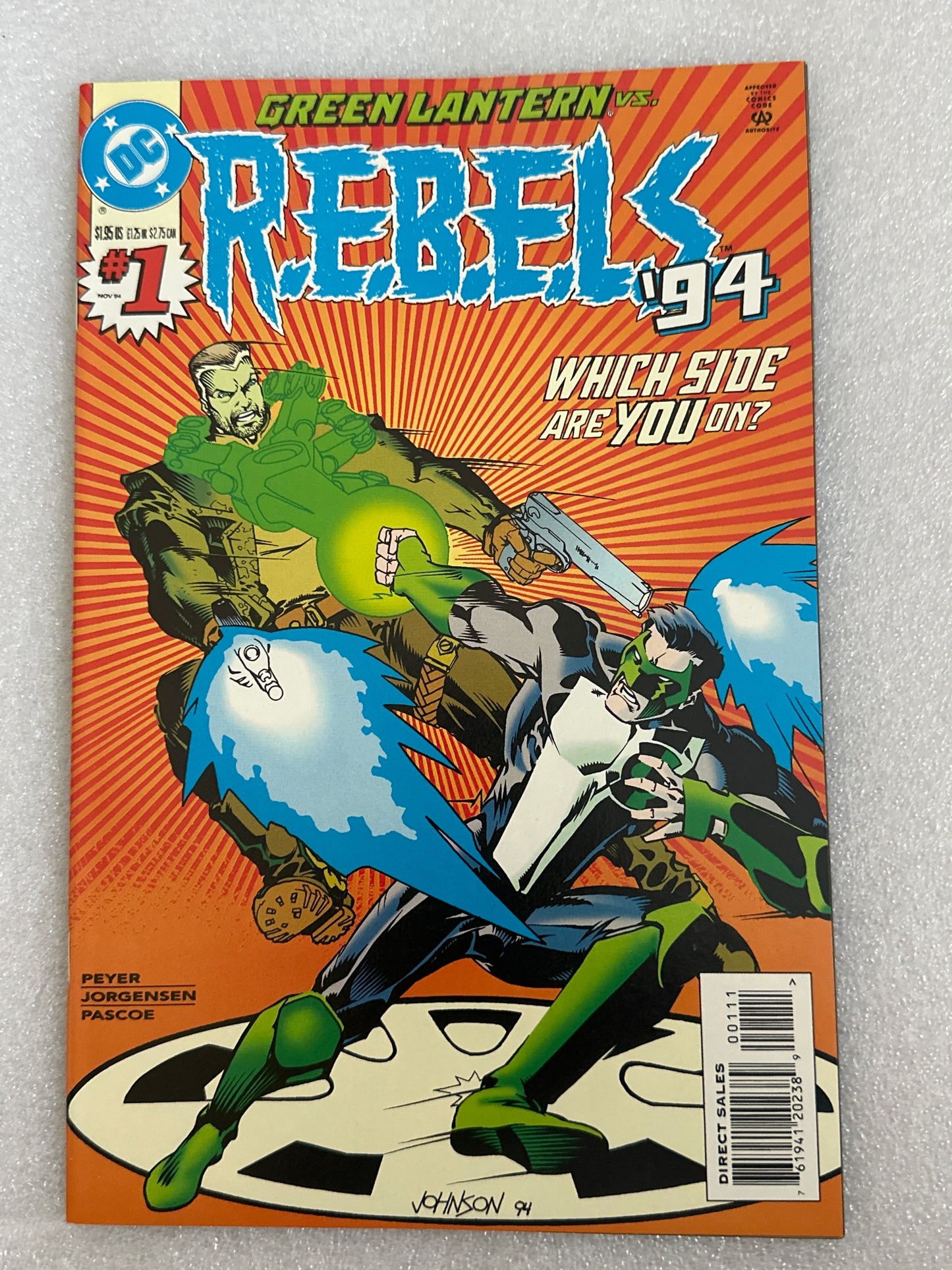 R.E.B.E.L.S. '94  #1 DC 1994