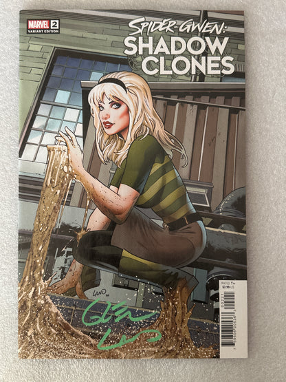 Spider-Gwen Shadow Clones #2 Variant Signed by Greg Land Marvel 2023