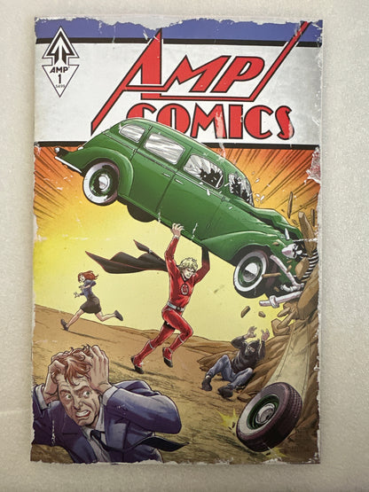 Greatest American Hero #1 Action Comics #1 Homage AMP Comics 2026