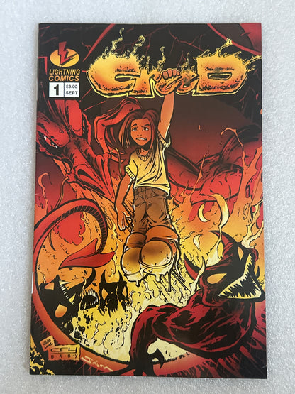 Creed #1 Signed by Trent Kaniuga Lightning Comics 1995