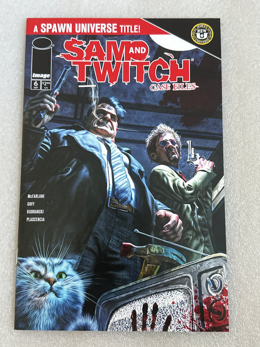 Sam & Twitch Case Files #6 Cover A Mark Spears Image 2024
