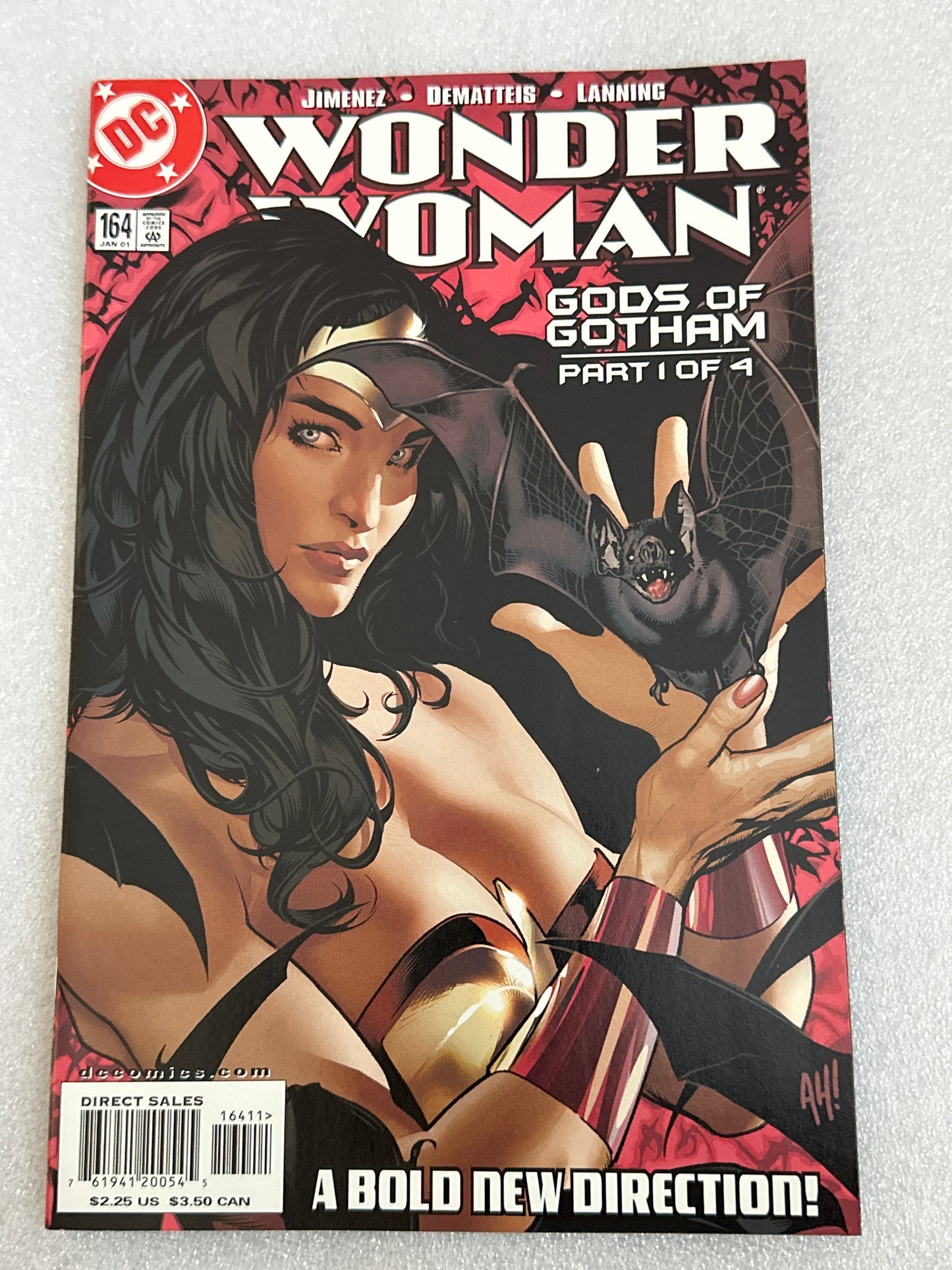 Wonder Woman #164 Adam Hughes DC 2001