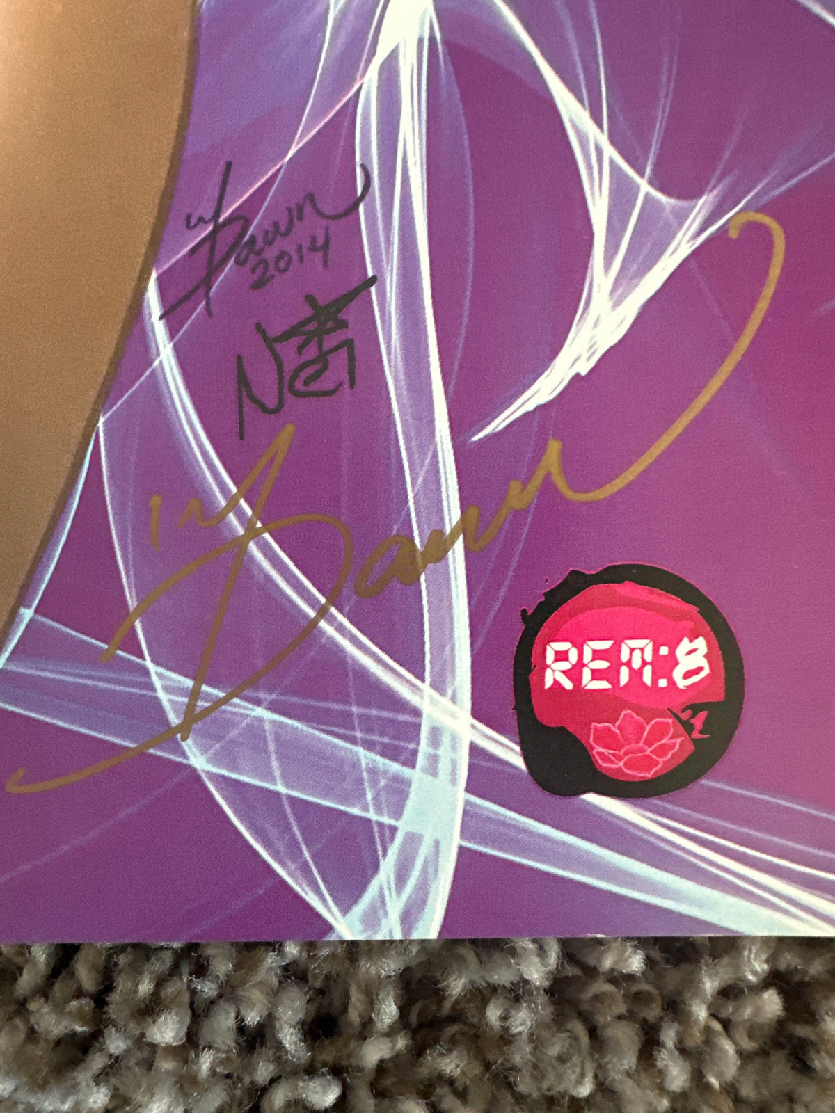 REM:8 Print by Dawn & Nei Double Signed