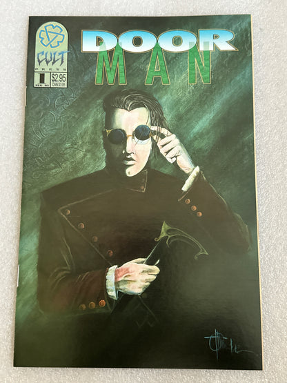 Door Man #1 Gold Foil Cover Cult Press 1993