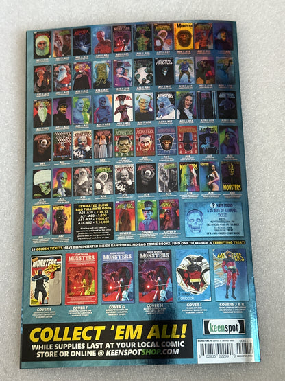 Mark Spears Monsters #8 cover A42 1:300 virgin foil