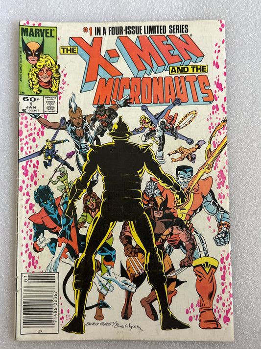 X-Men and the Micronauts #1 Marvel 1984