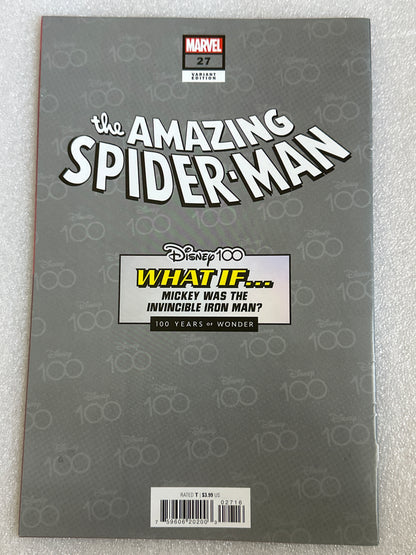Amazing Spider-Man #27 Iron-Mickey 1:100 Variant Marvel 2023